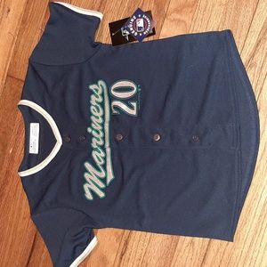 🇺🇲sz XL 14-16 Mariners of Seattle Vogelbach Jersey
